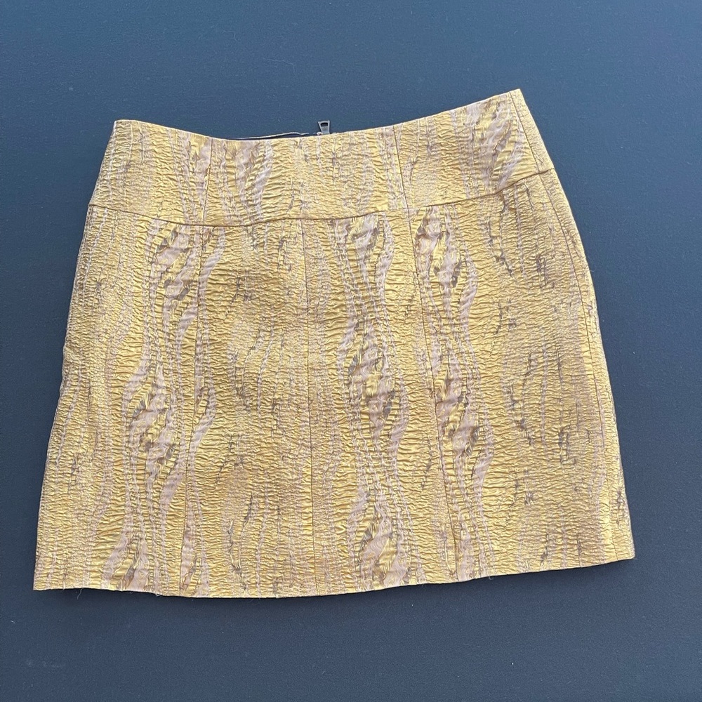 BCBG Max gold skirt. Never worn new